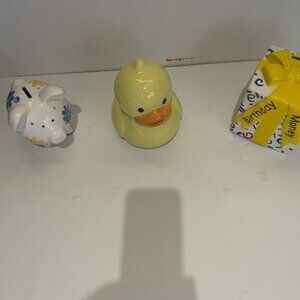 Set of 3 Ceramic Banks